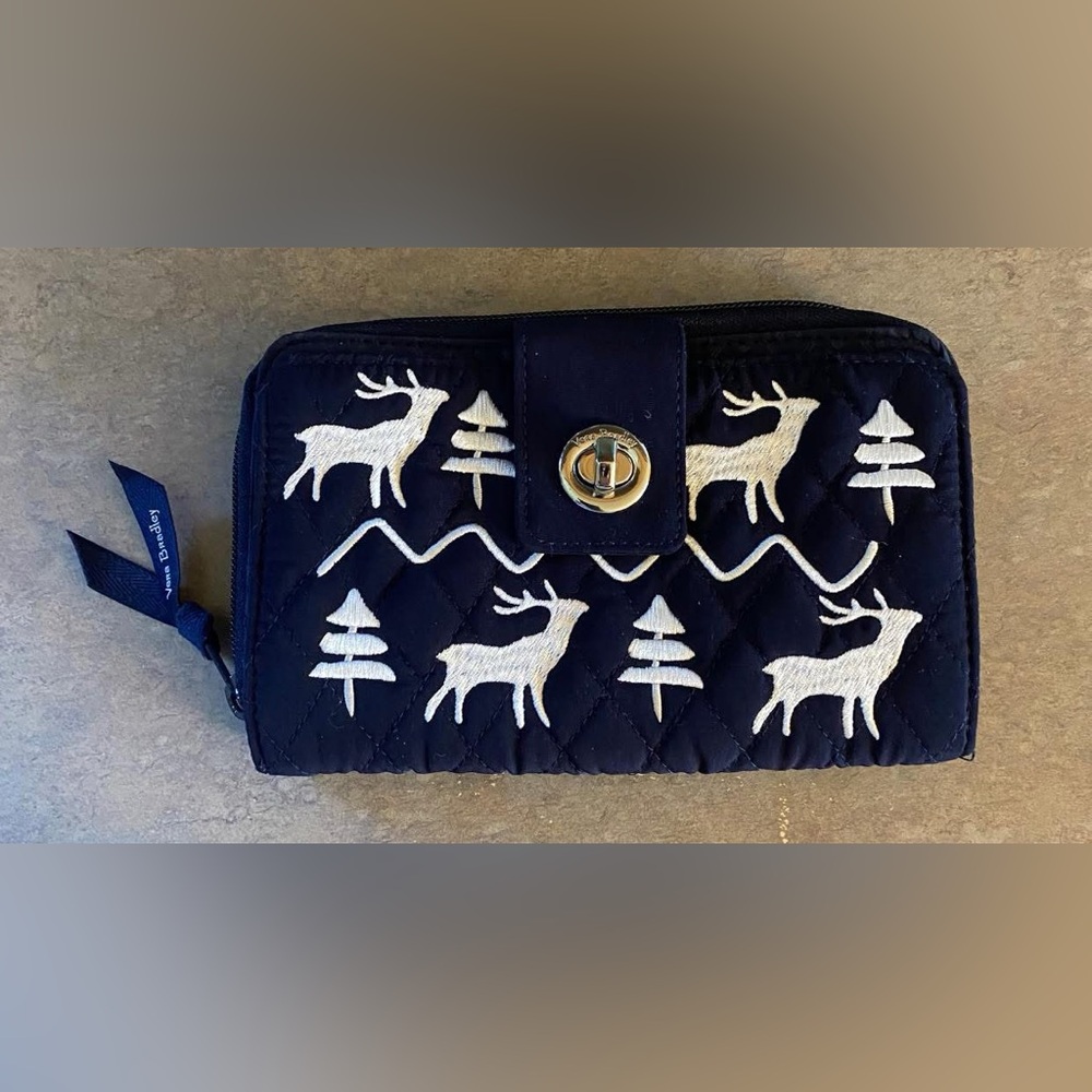 Vera Bradley Deer Wallet (new without tags)